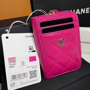 Chanel Zipped coin purse - 22A - new in box